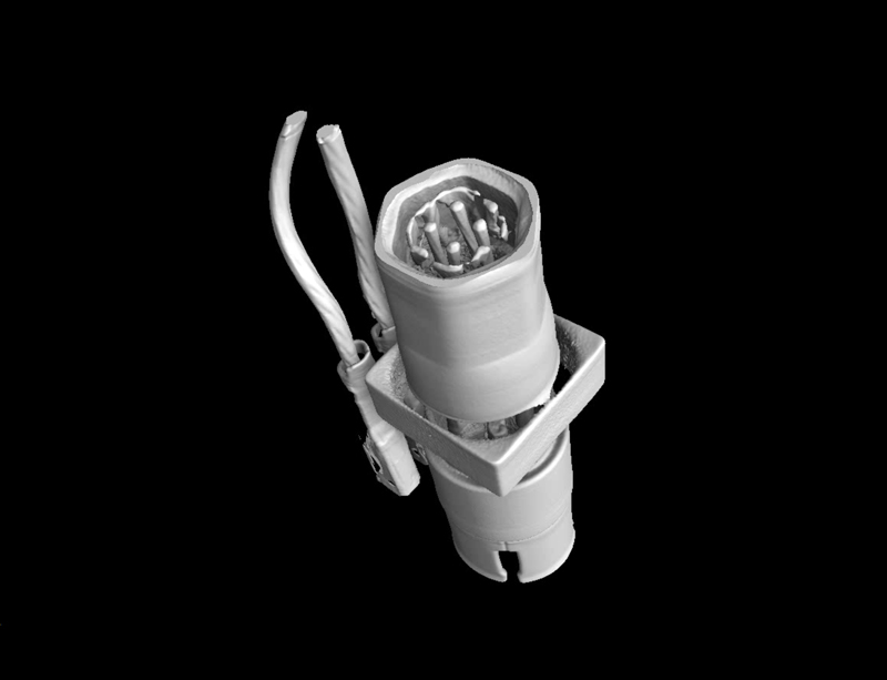 骅飞3d X射线系统检测连接器