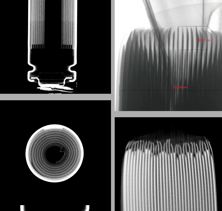 X-ray设备在锂电池中的应用效果图展示