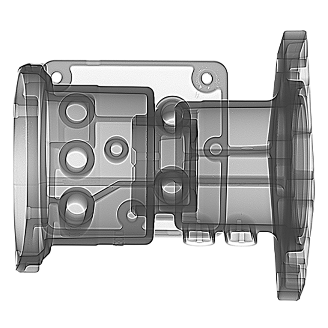 铝铸件的X射线图像