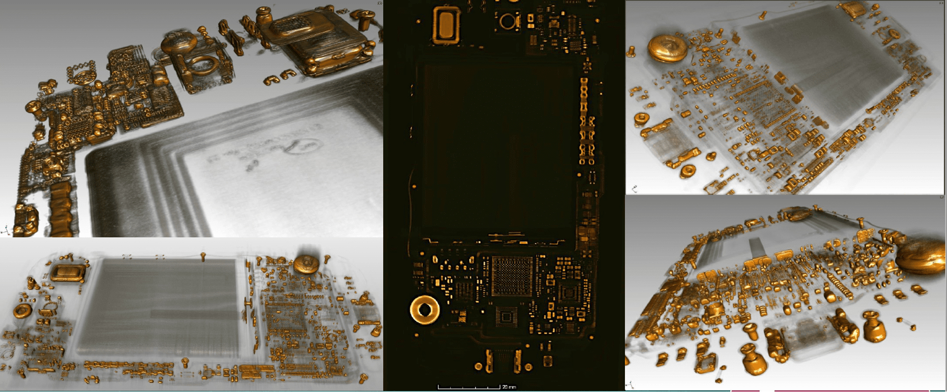 2.5D-Xray射线检测手机内部组件