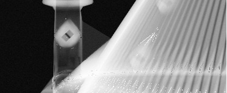 X-ray检测火箭发动机