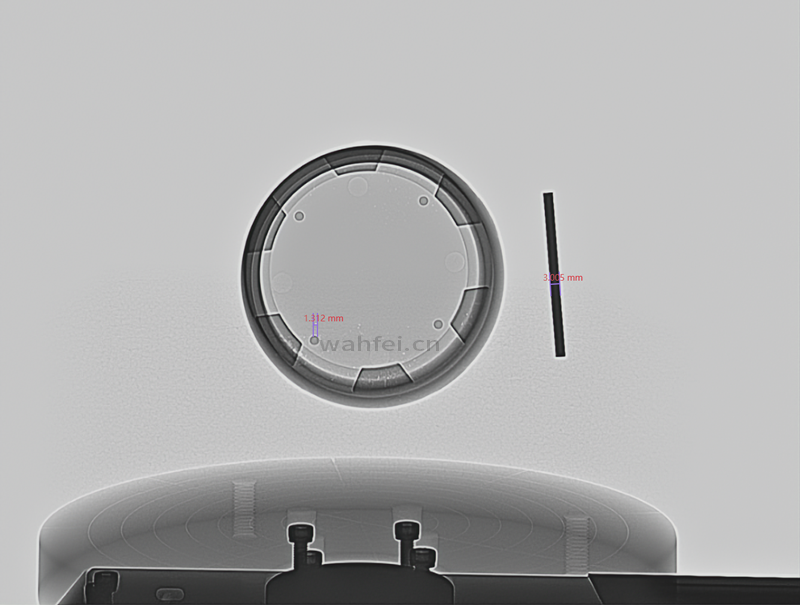 铸件X射线机测量效果演示