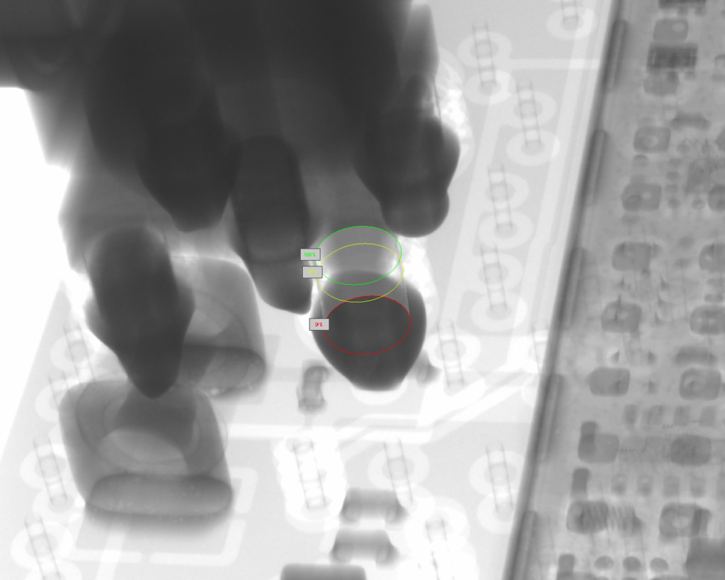 Solder-Fill-焊料填充不足x-ray检测图 Solder-Fill-焊料填充不足x-ray检测图