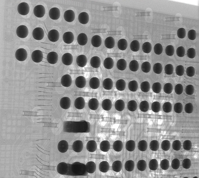 BGA-XRAY倾斜检测